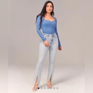 Abercrombie & Fitch Curve Love High Rise Skinny Jean
